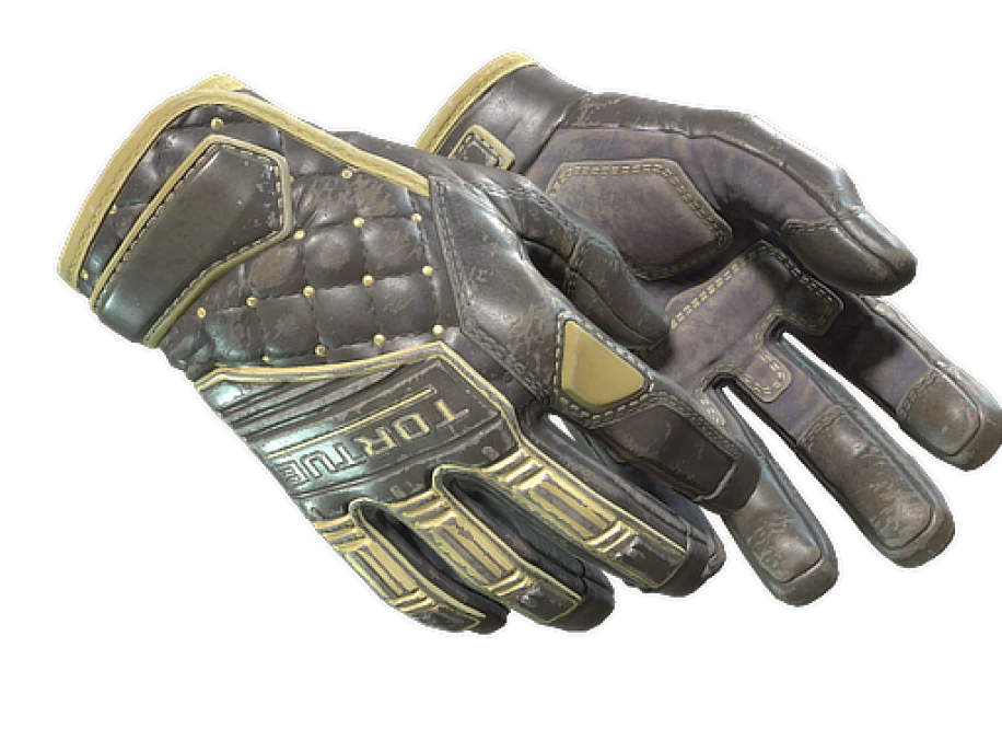 ★ Specialist Gloves | Chocolate Chesterfield (Battle-Scarred) - Image 1