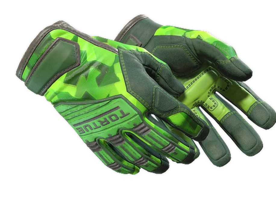 ★ Specialist Gloves | Lime Polycam (Field-Tested) - Image 1