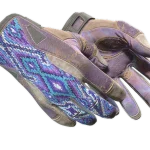 ★ Sport Gloves | Violet Beadwork (Battle-Scarred)