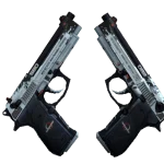StatTrak™ Dual Berettas | Dezastre (Factory New)