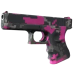 Glock-18 | Pink DDPAT (Well-Worn)