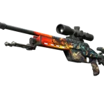 StatTrak™ SSG 08 | Dragonfire (Field-Tested)