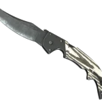 ★ Falchion Knife | Black Laminate (Minimal Wear)