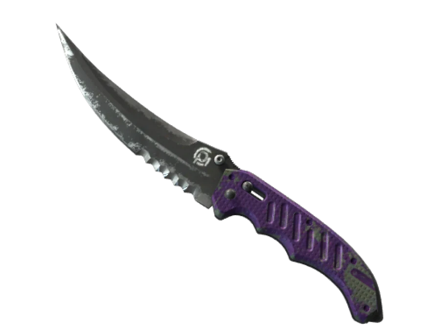 ★ Flip Knife | Ultraviolet (Battle-Scarred) - Image 1