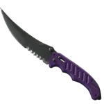 ★ Flip Knife | Ultraviolet (Well-Worn)