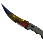★ StatTrak™ Flip Knife | Marble Fade (Minimal Wear)