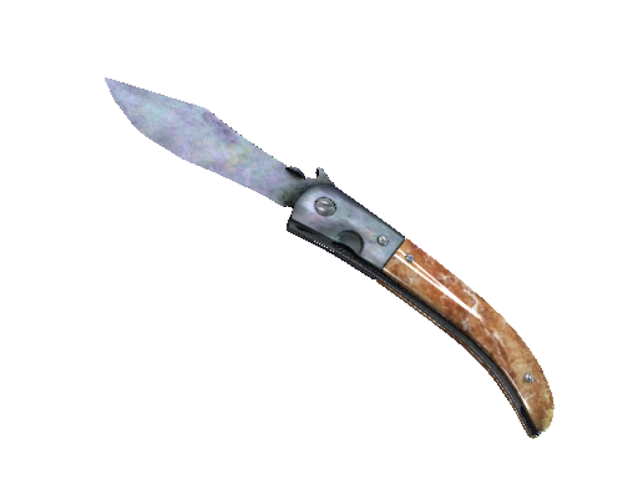 ★ StatTrak™ Navaja Knife | Blue Steel (Well-Worn) - Image 1