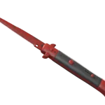 ★ Stiletto Knife | Crimson Web (Minimal Wear)