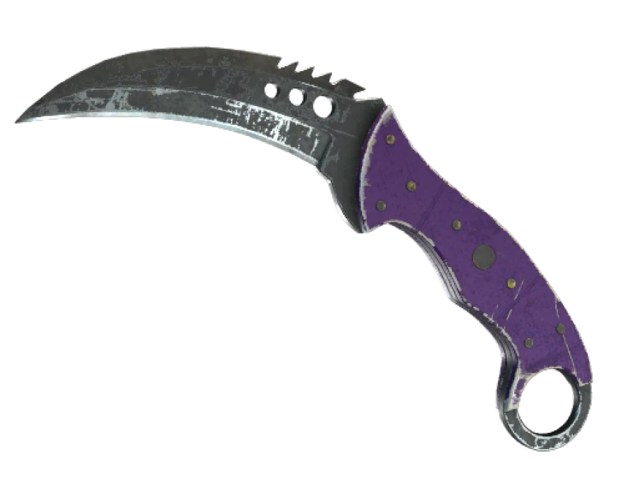 ★ Talon Knife | Ultraviolet (Battle-Scarred) - Image 1